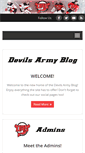 Mobile Screenshot of devilsarmyblog.com